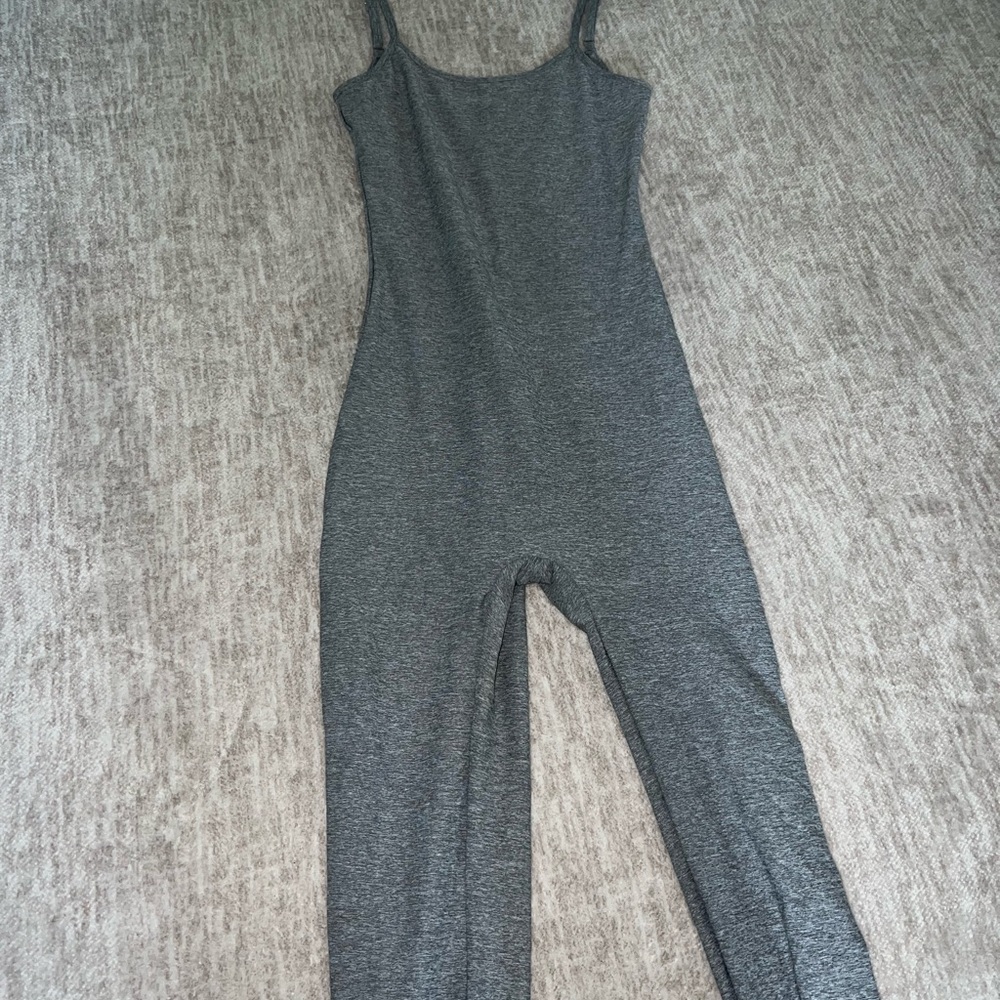 Gray jumpsuit